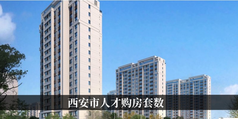 西安市人才购房套数