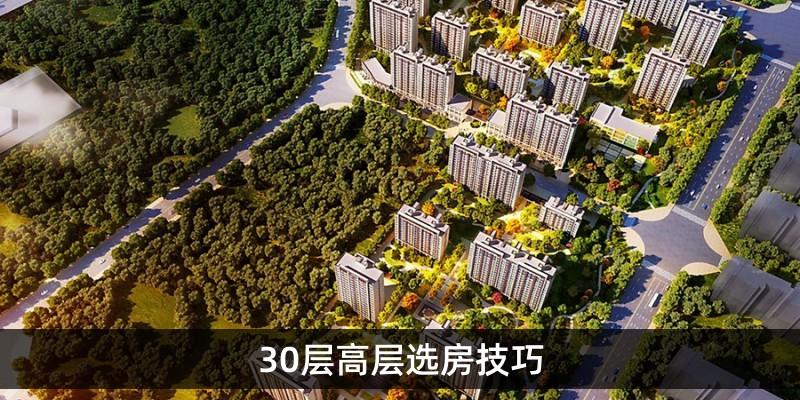 30层高层选房技巧