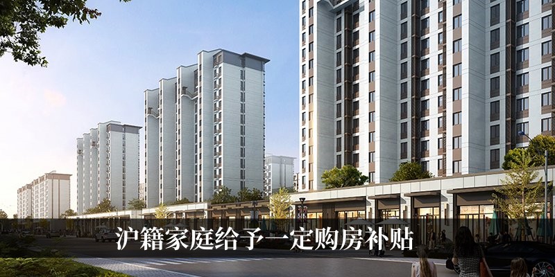 沪籍家庭给予一定购房补贴