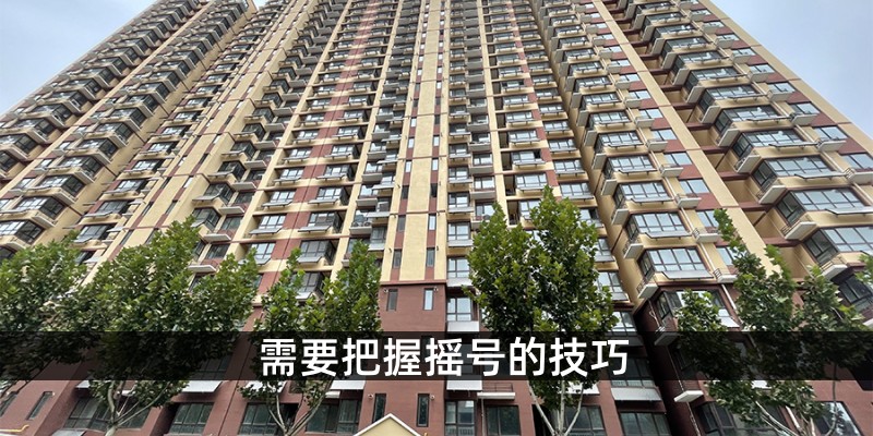 需要把握摇号的技巧