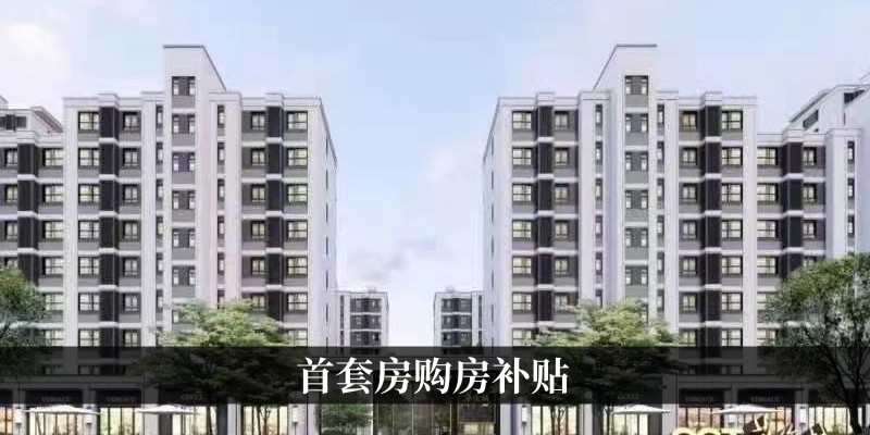首套房购房补贴政策