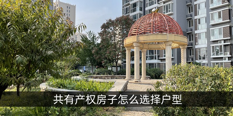共有产权房子怎么选择户型