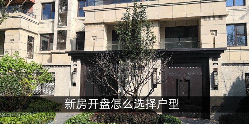 新房开盘怎么选择户型