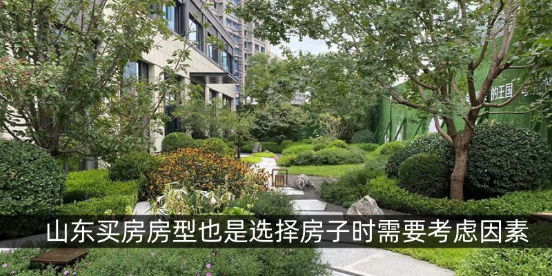 山东买房房型也是选择房子时需要考虑因素
