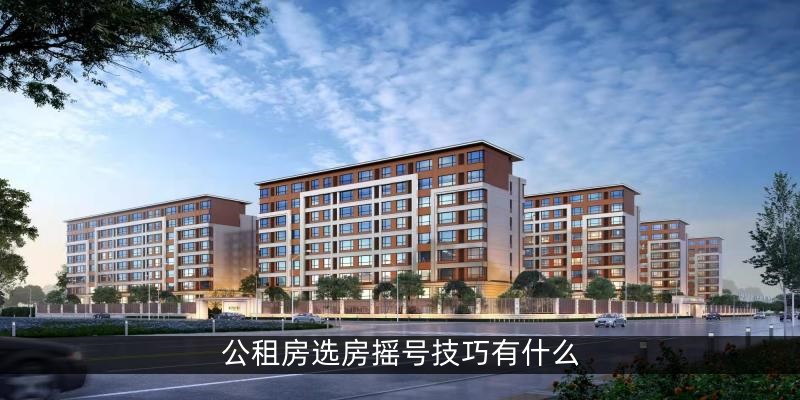 公租房选房摇号技巧有什么