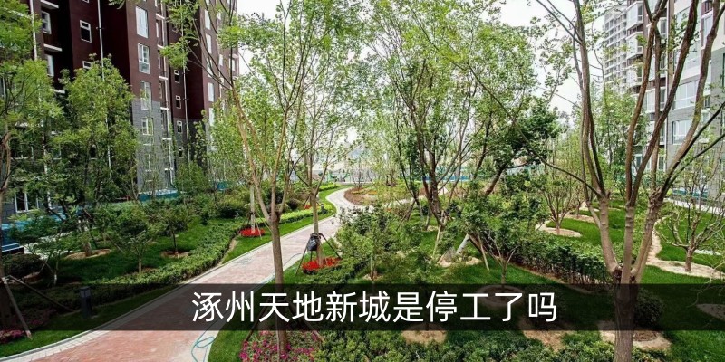 涿州天地新城是停工了吗