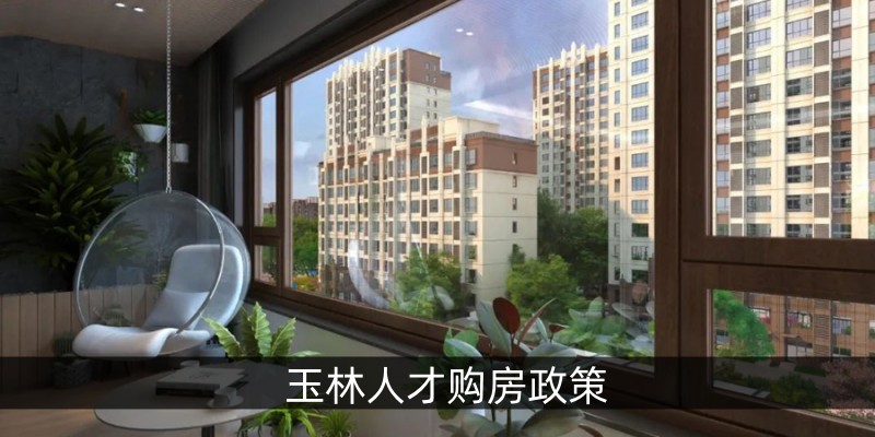 玉林人才购房政策