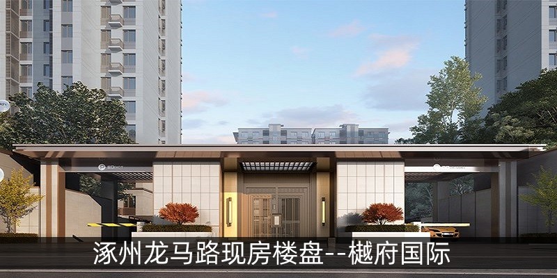 涿州龙马路现房楼盘--樾府国际