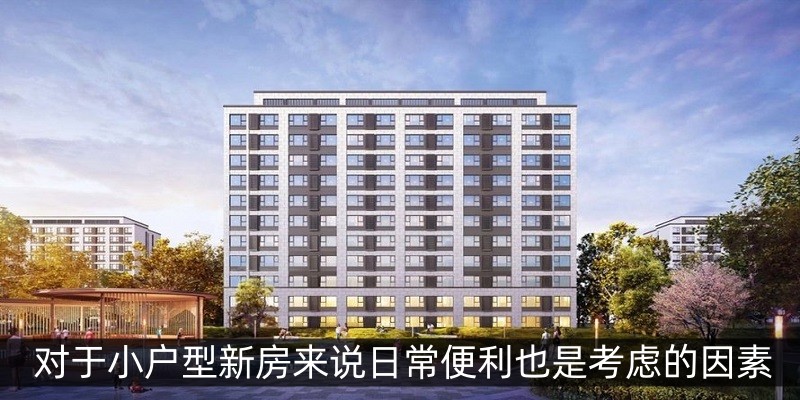 对于小户型新房来说日常便利也是考虑的因素