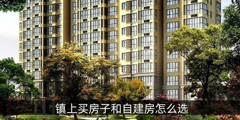 镇上买房子和自建房怎么选