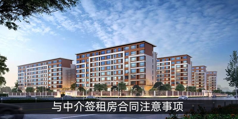与中介签租房合同注意事项