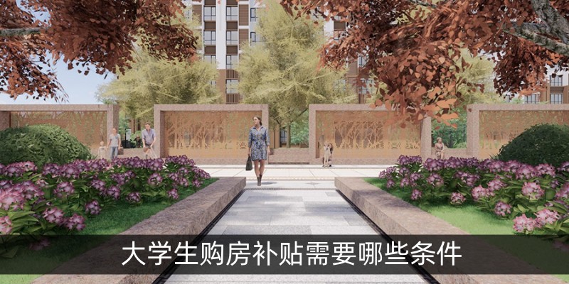 大学生购房补贴需要哪些条件