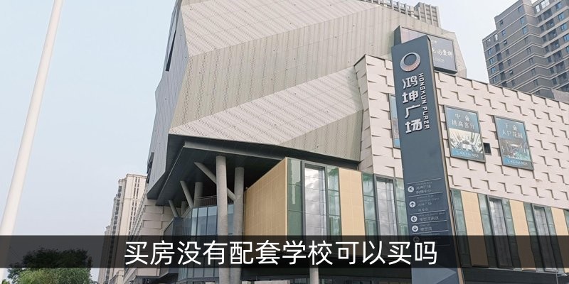 买房没有配套学校可以买吗