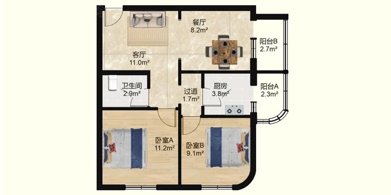 田字格户型好吗怎么选择