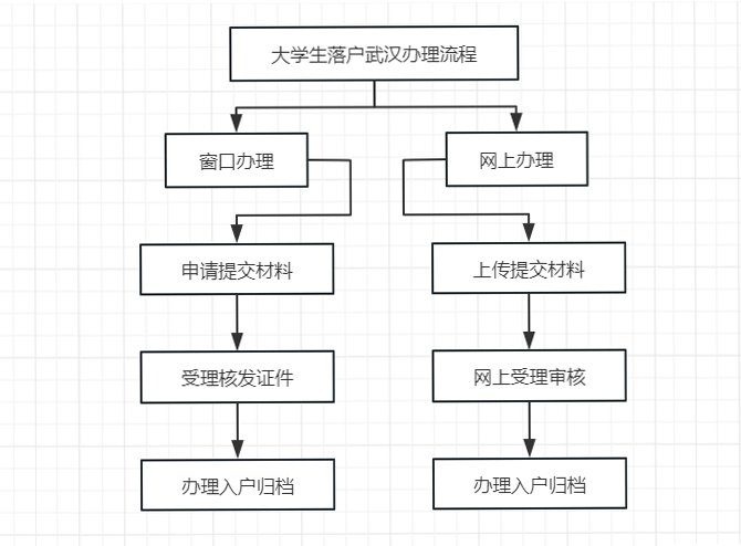大学生落户武汉办理流程
