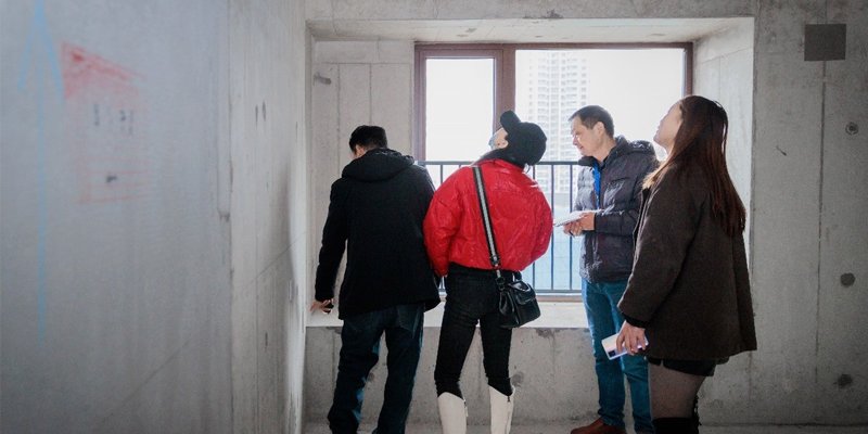 二手房收房现场